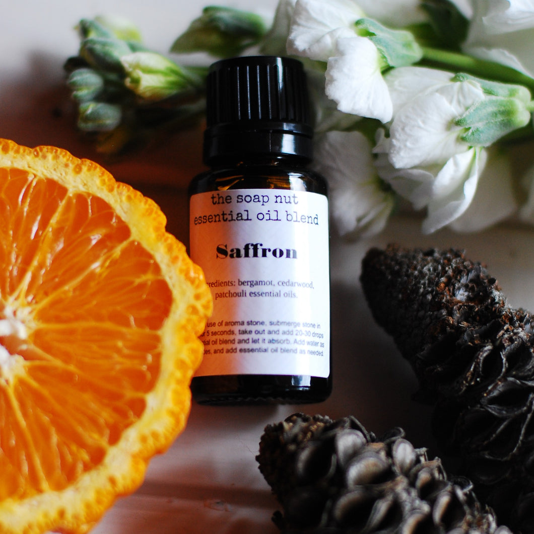 Saffron Essential Oil Blend